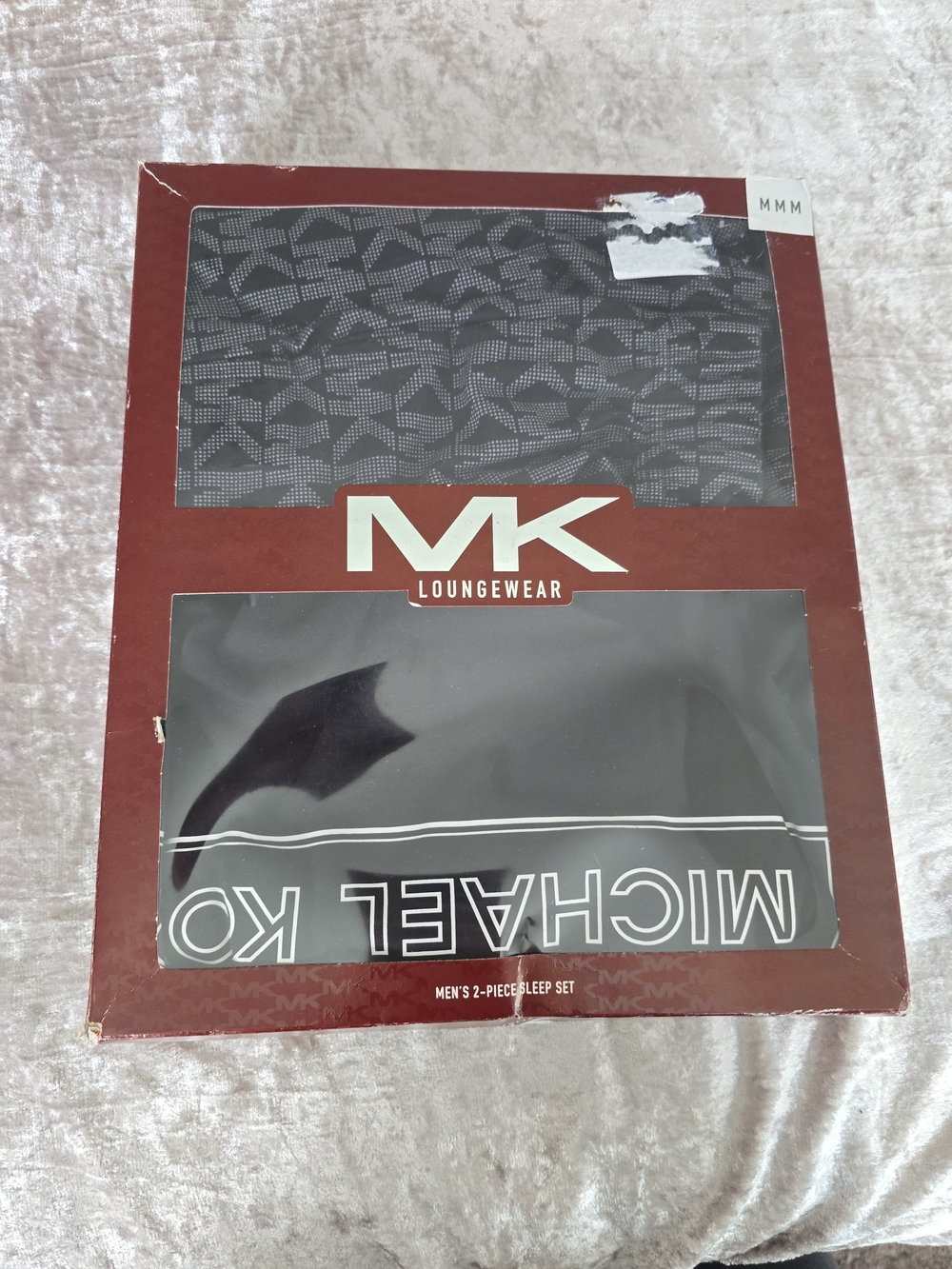 Michael Kors MK Loungewear Men's 2-Piece Sleep Set - Black
